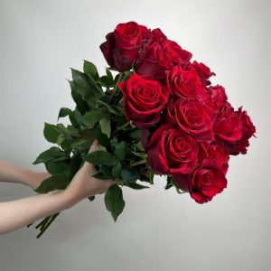 букет из красной розы