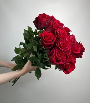 букет из красной розы